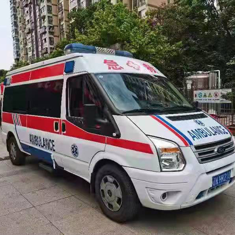 五华长途救护车护送病人返乡